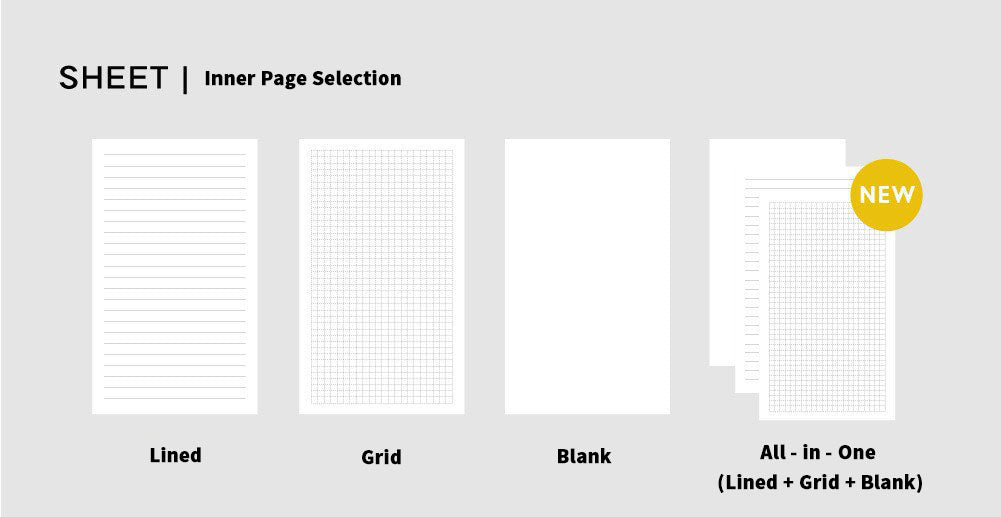 Fold & Tell – Triple-Fold Leather A5 Notebook with Dual Snap Closure