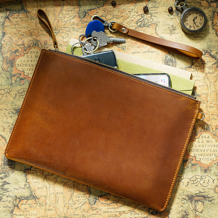 Daily Grind – Slim Leather Briefcase