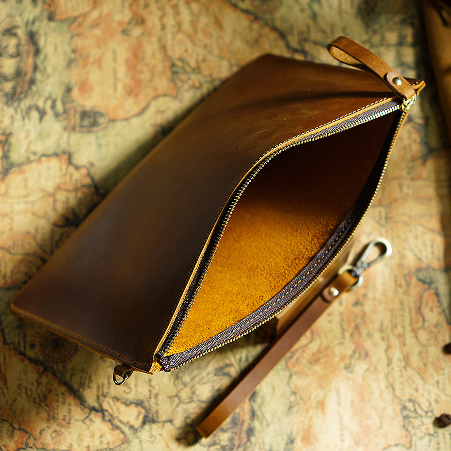 Daily Grind – Slim Leather Briefcase
