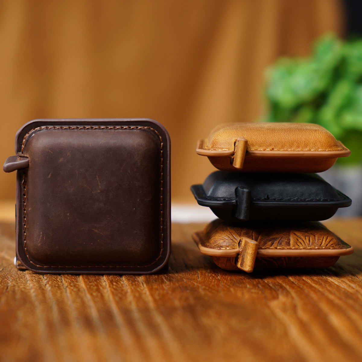 Leather Vintage Mini Tape Measure