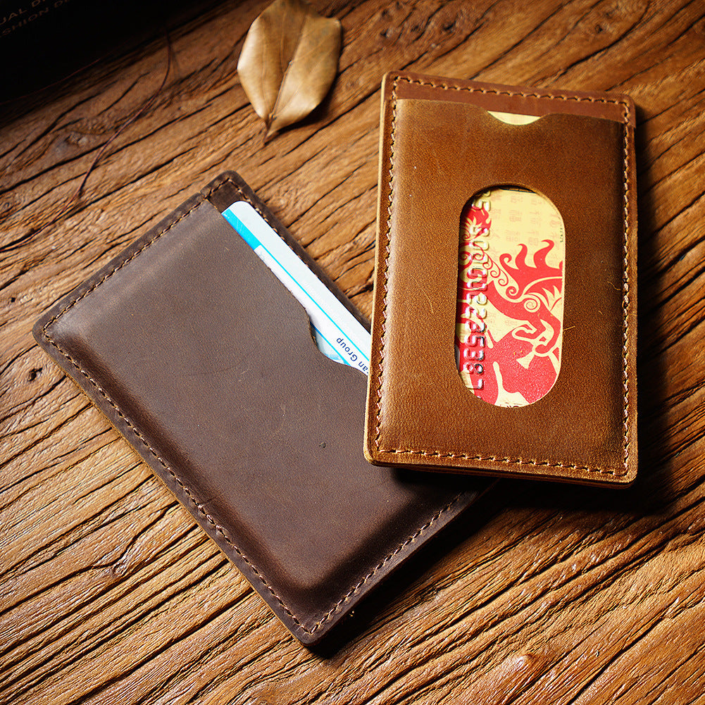 The Card Street – Slim Leather Card Holder