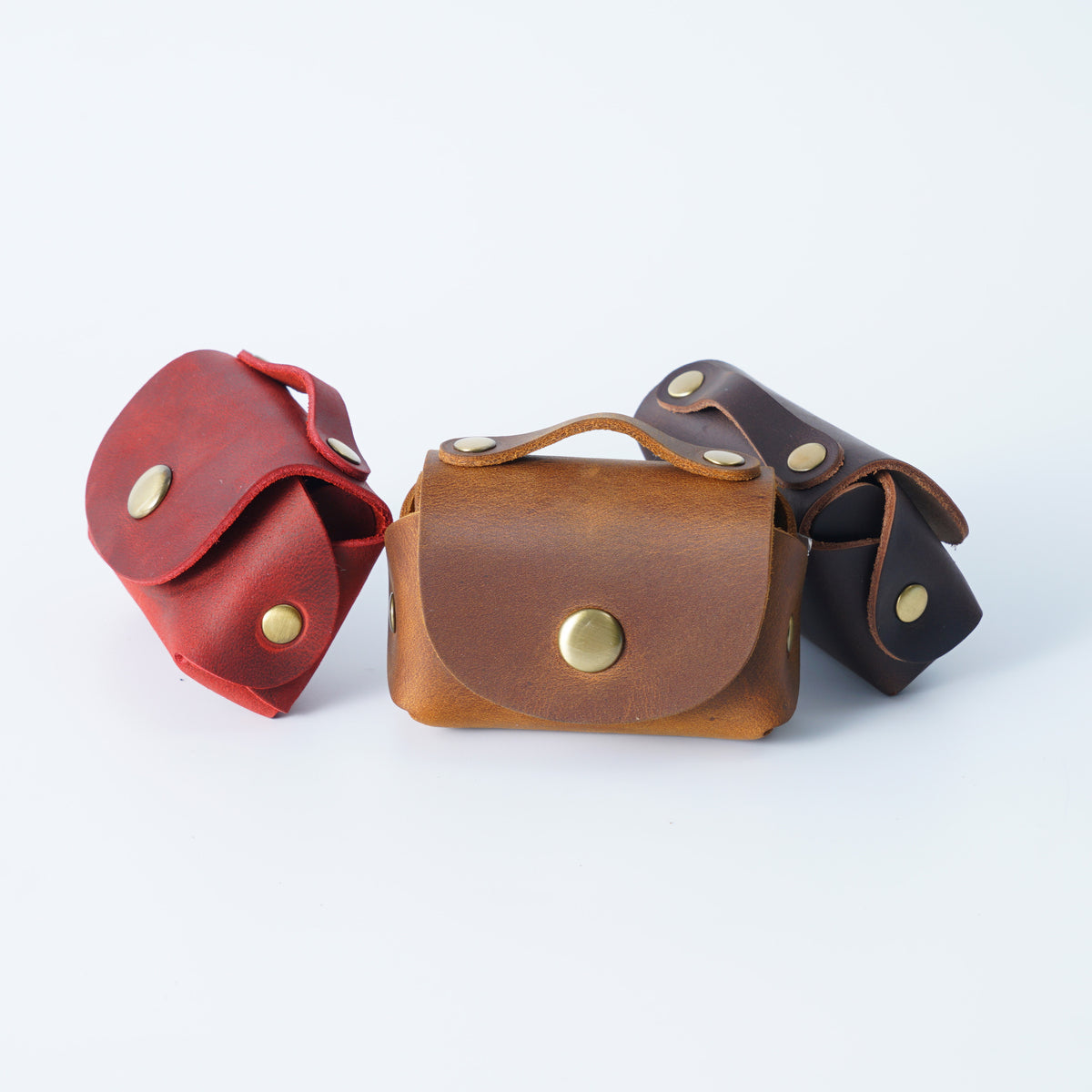 Tiny Nomad – Crazy Horse Leather Mini Coin Purse