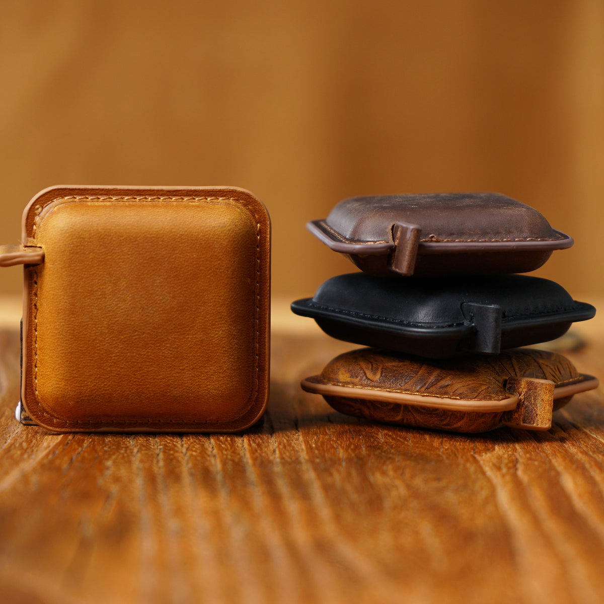 Leather Vintage Mini Tape Measure