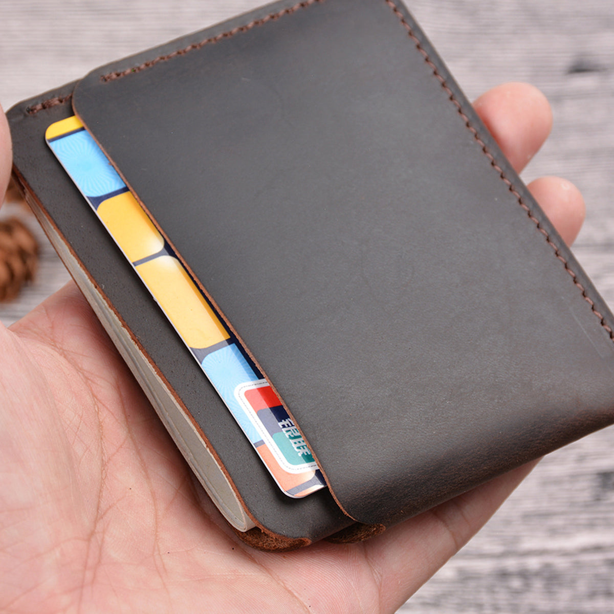 The Thin Man – Slim Leather Card Wallet