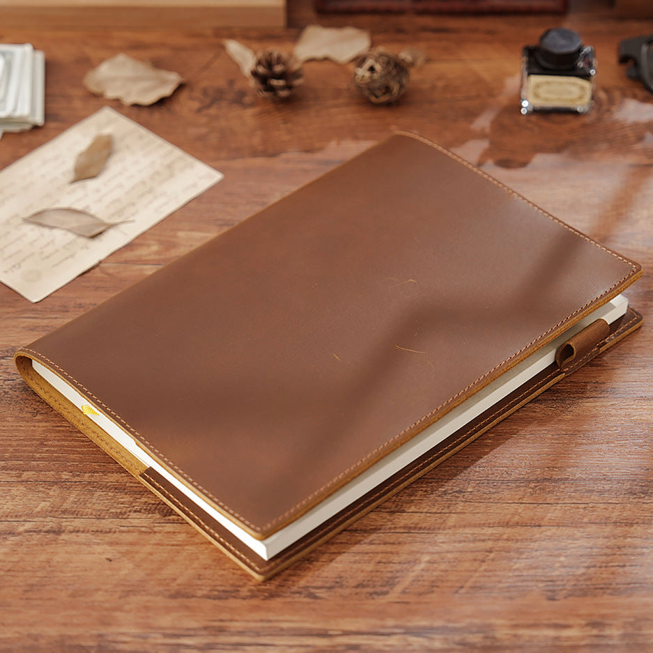 The Boardroom — B5 Oversized Genuine Leather Business Notebook