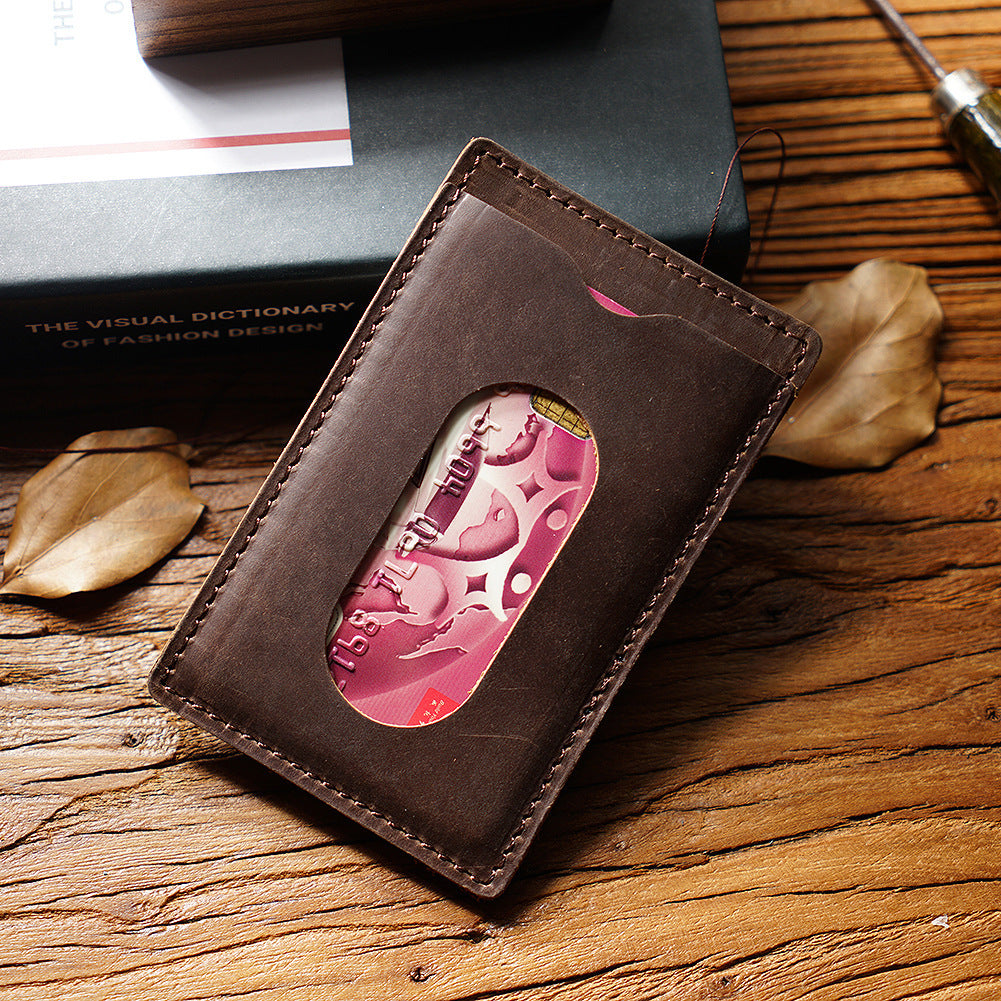 The Card Street – Slim Leather Card Holder