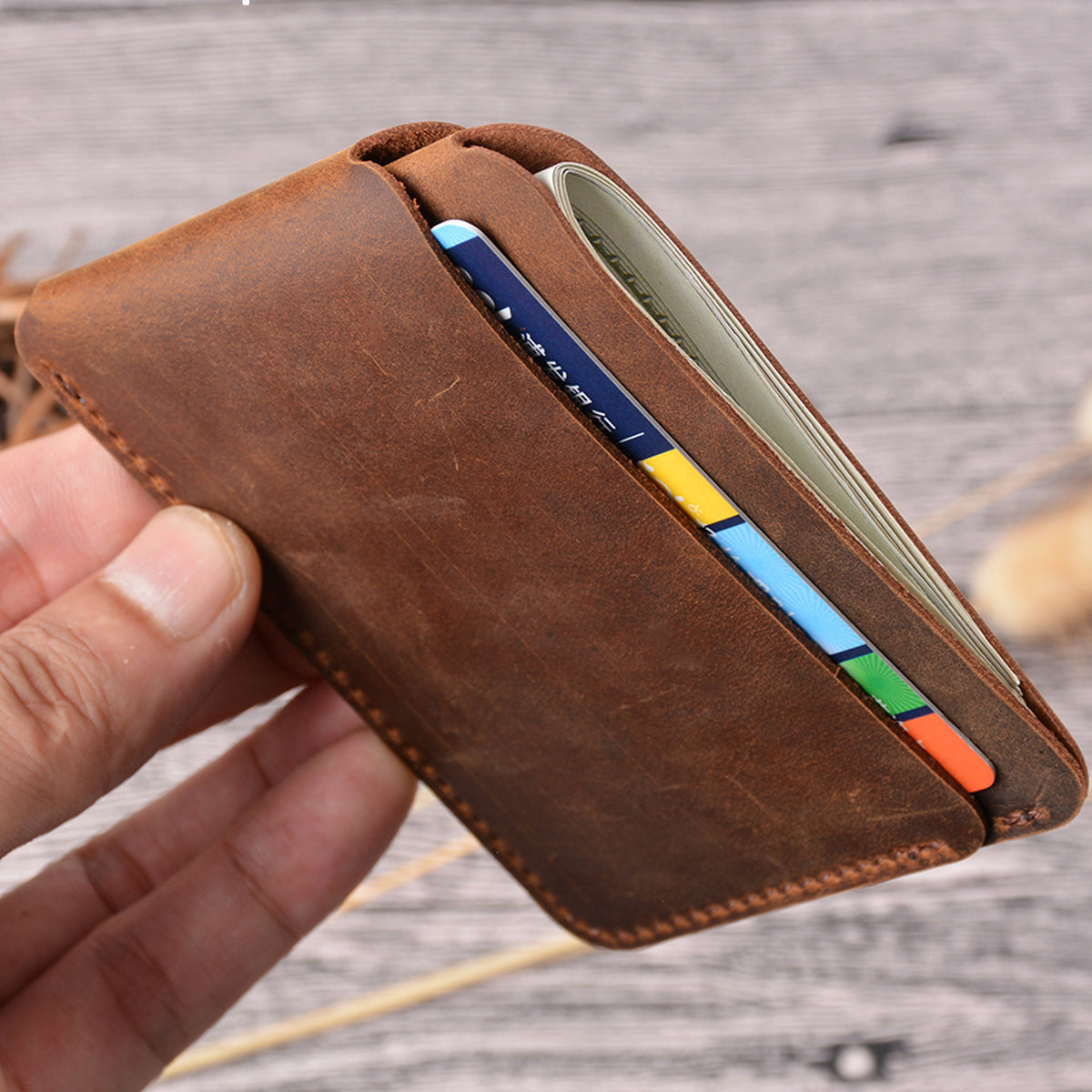 The Thin Man – Slim Leather Card Wallet