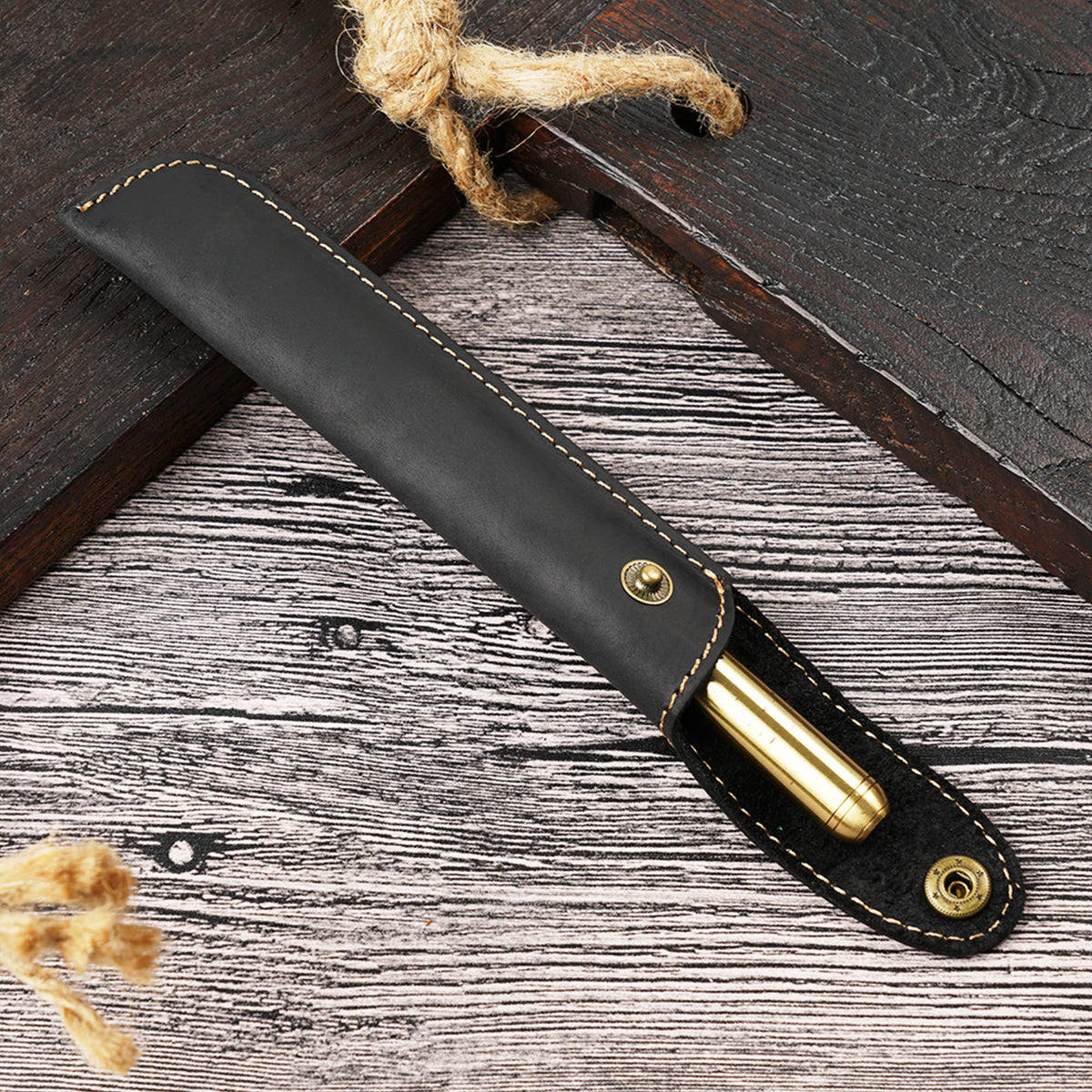 The One Pen — Leather Pen Sleeve