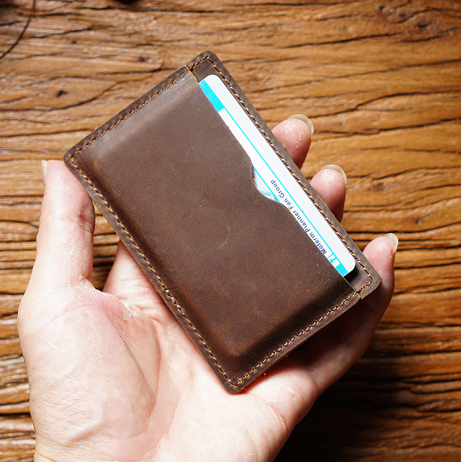 The Card Street – Slim Leather Card Holder