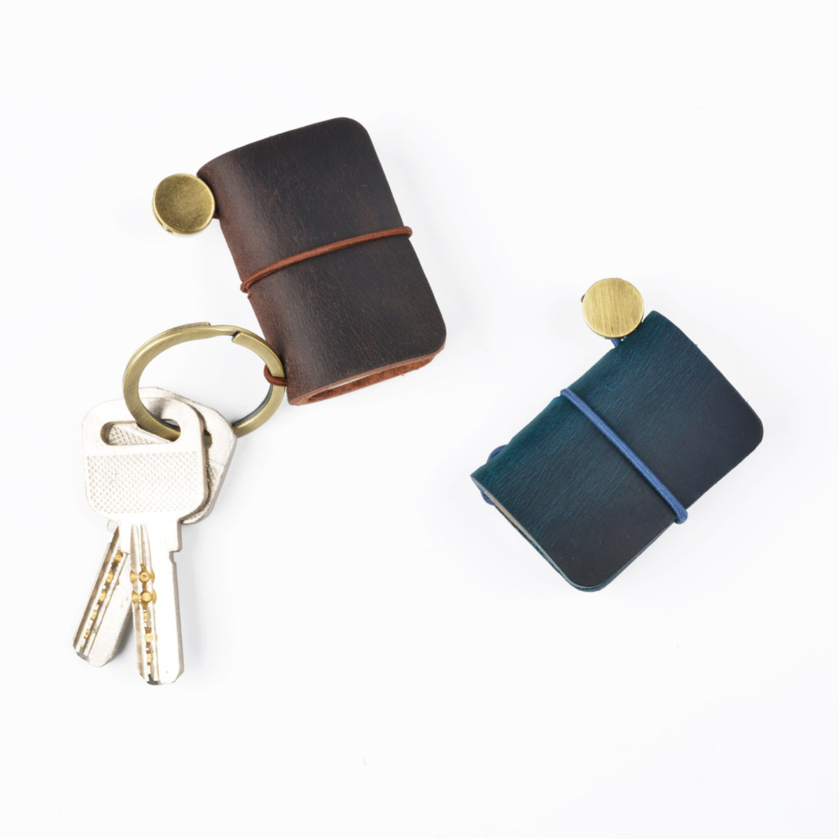 Tiny Thoughts — Mini Genuine Leather Notebook Charm