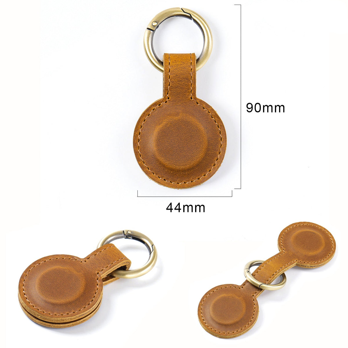 Leather Magnetic Bookmark & Organizer Clip