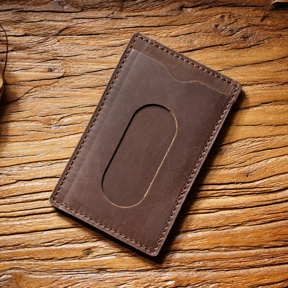 The Card Street – Slim Leather Card Holder