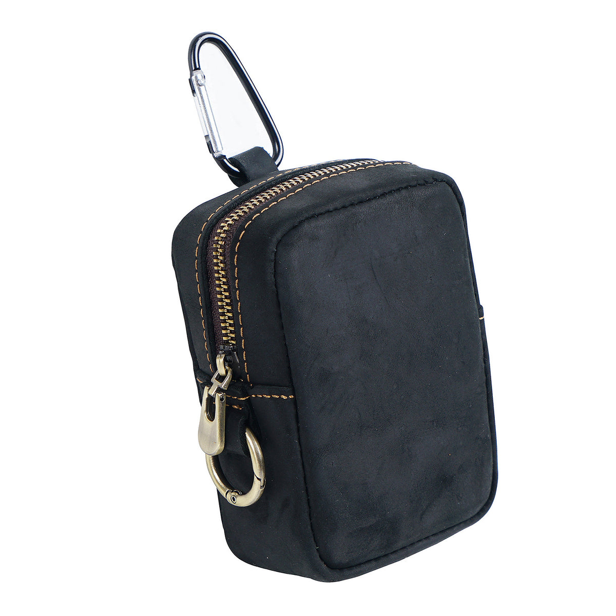 Trail Spark – Crazy Horse Leather Mini Waist & Crossbody Pouch