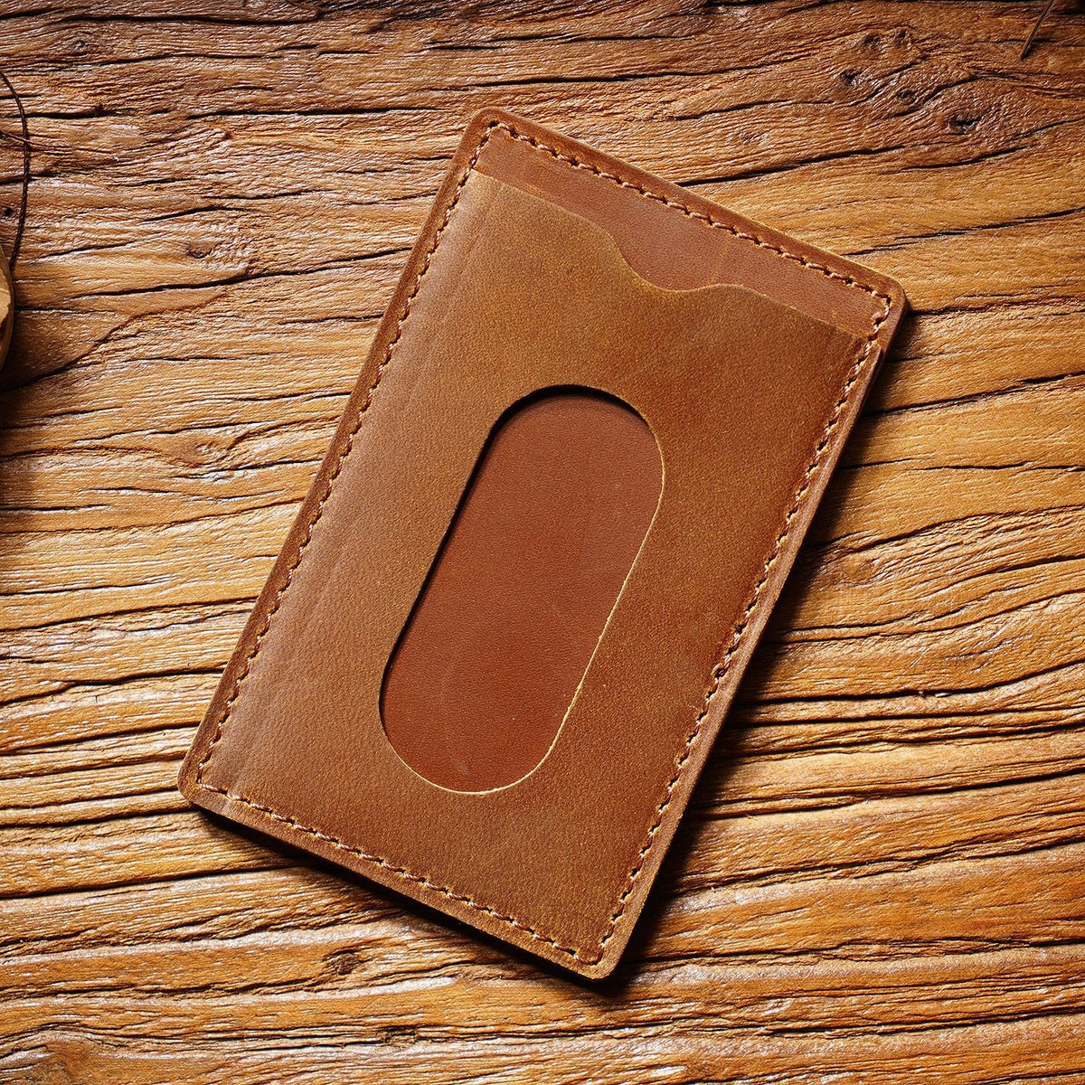 The Card Street – Slim Leather Card Holder