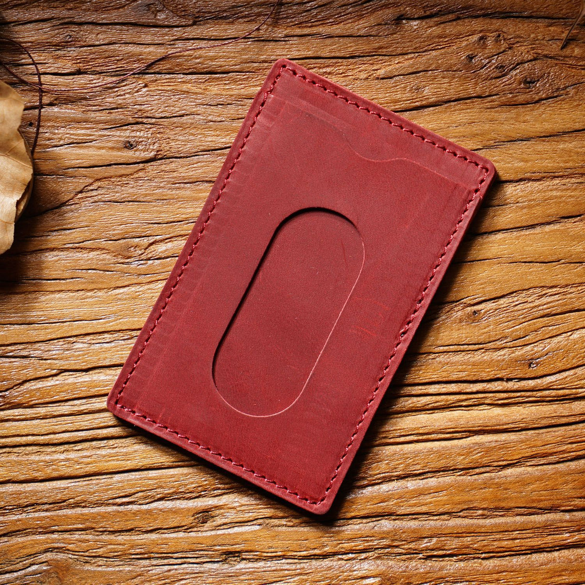 The Card Street – Slim Leather Card Holder