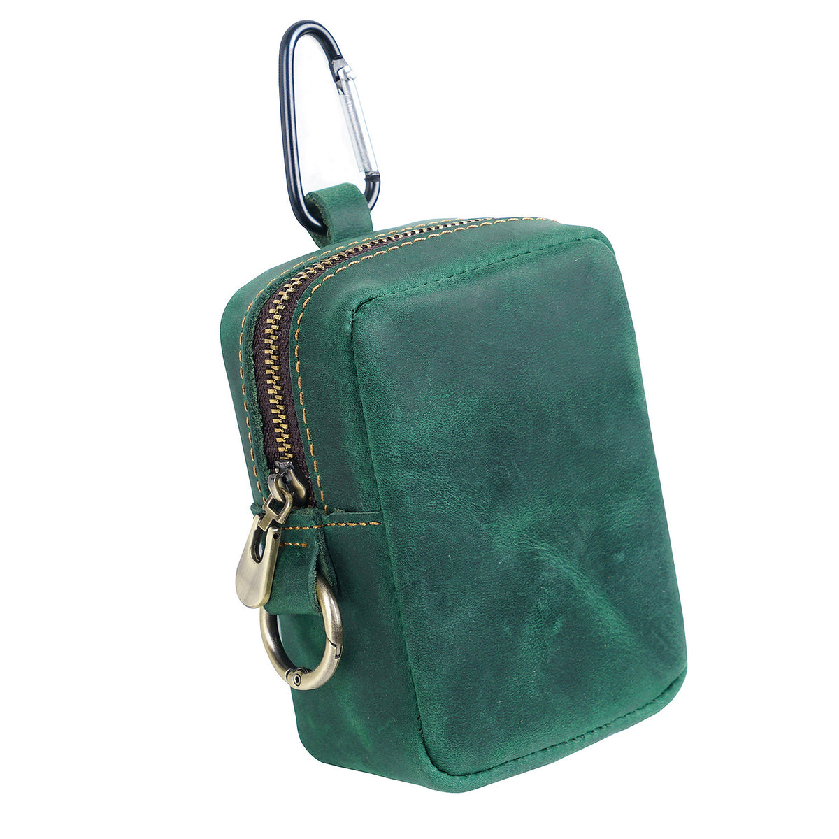 Trail Spark – Crazy Horse Leather Mini Waist & Crossbody Pouch