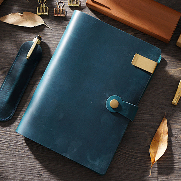Open Chapter – Vintage Leather A5 6-Ring Binder Notebook