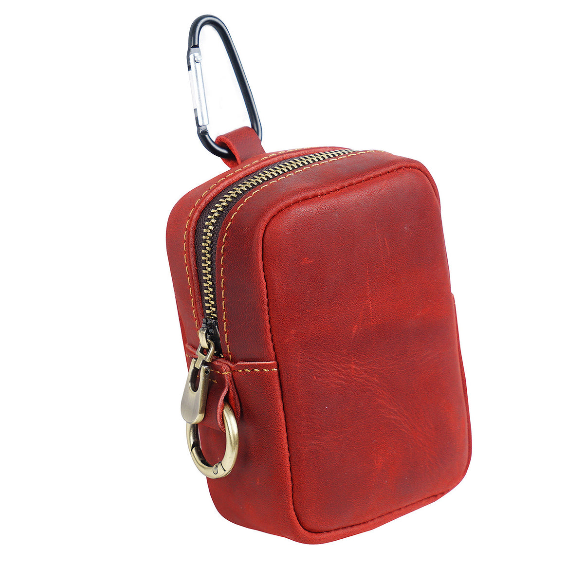Trail Spark – Crazy Horse Leather Mini Waist & Crossbody Pouch