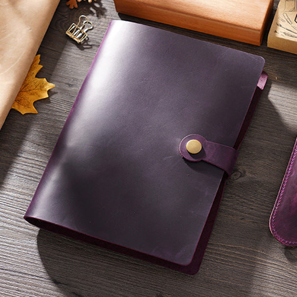 Open Chapter – Vintage Leather A5 6-Ring Binder Notebook