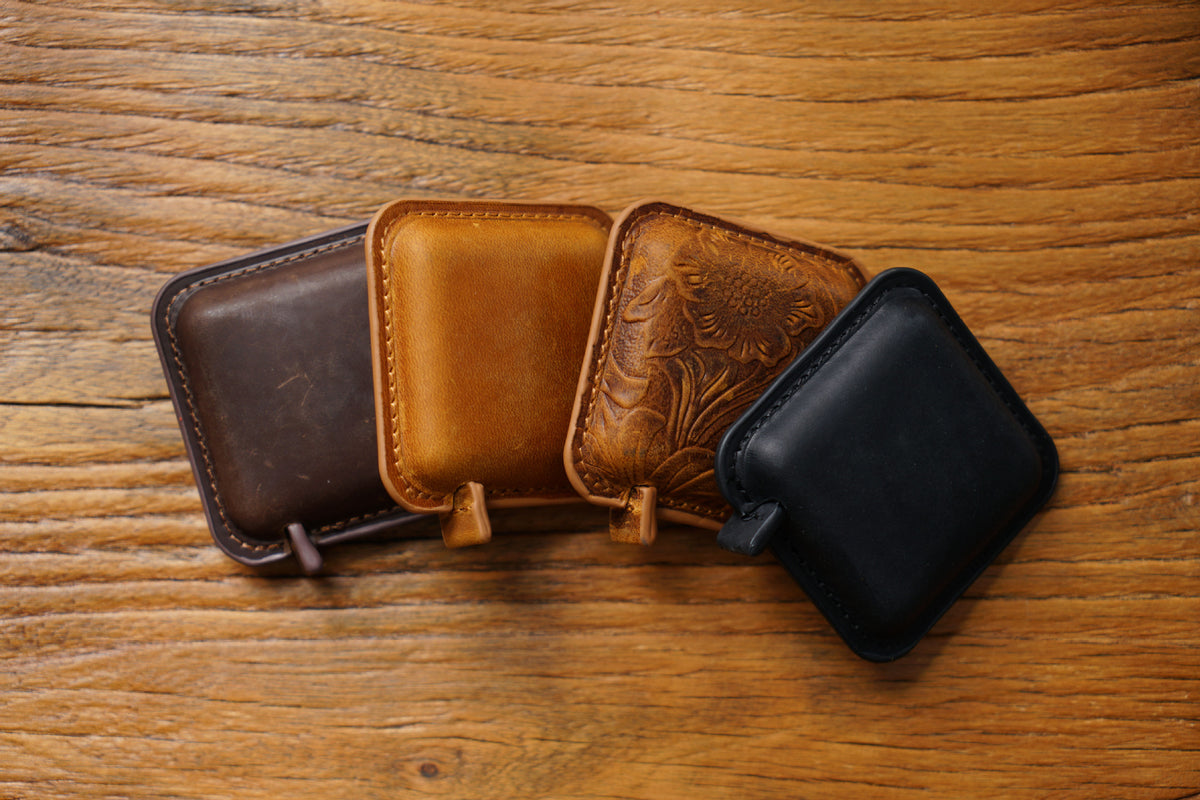 Leather Vintage Mini Tape Measure