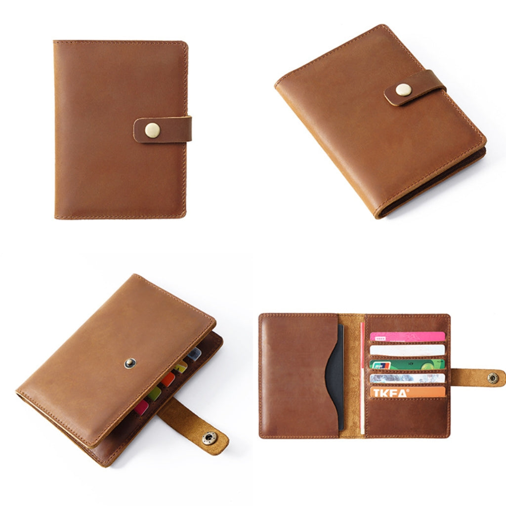 Bon Voyage – Leather Passport & Card Wallet