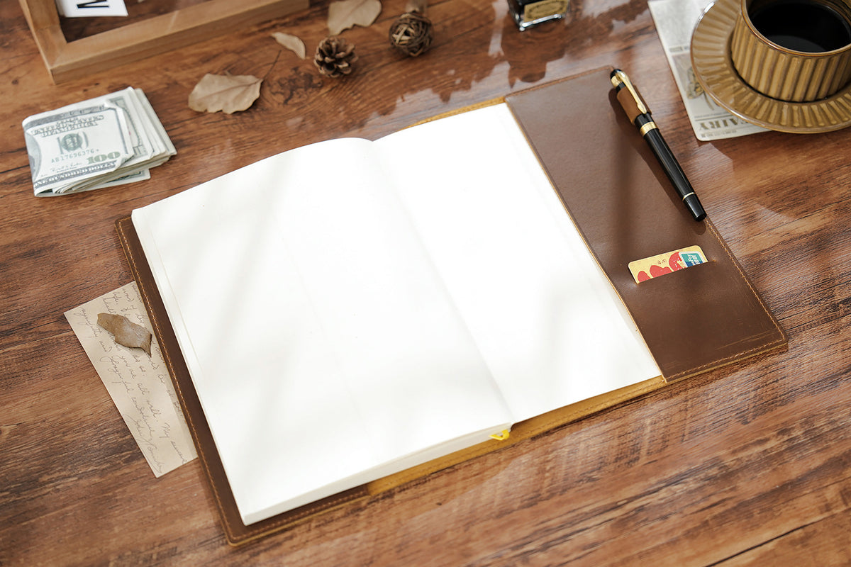 The Boardroom — B5 Oversized Genuine Leather Business Notebook