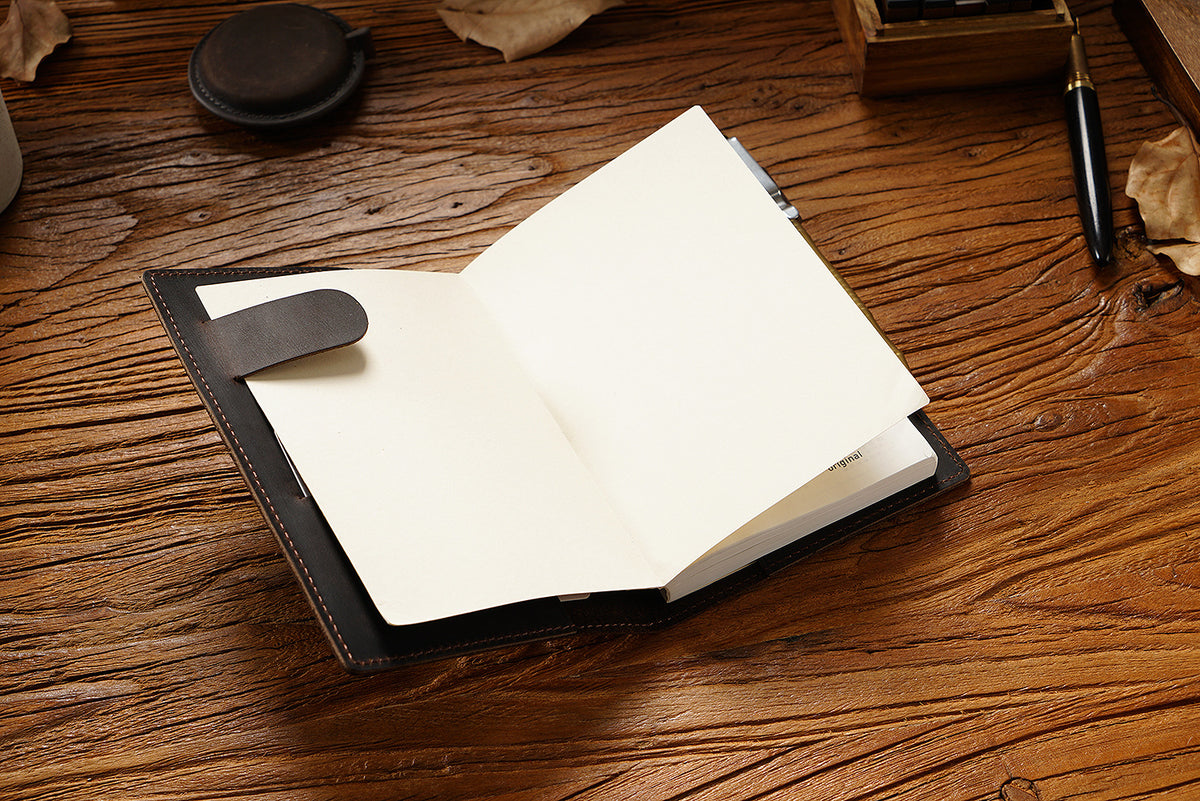 Dear Diary – Full-Grain Leather A5 Journal Notebook