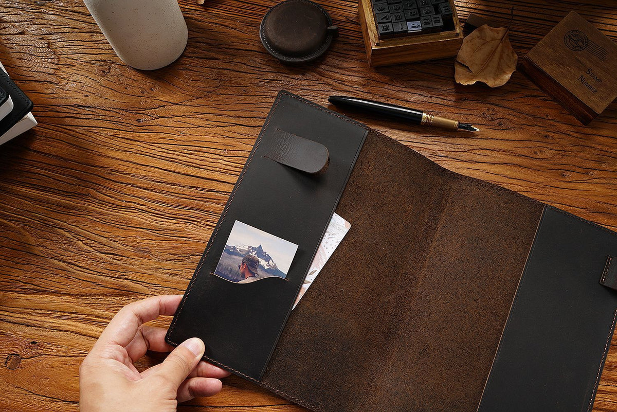 Dear Diary – Full-Grain Leather A5 Journal Notebook